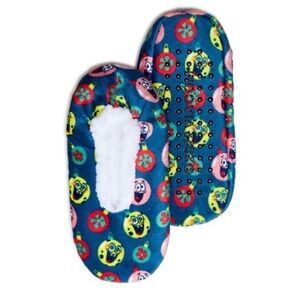 SpongeBob SquarePants, Holiday Women's Slipper Socks, 1-Pack, One Size